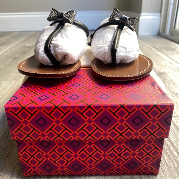 π π€ NWOT TORY BURCH sandals w/ rhinestone sz10 π©Ά - Picture 9 of 16